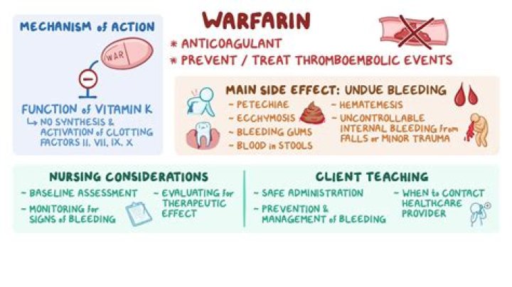 What is contraindicated with warfarin?